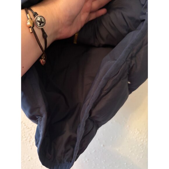 J. Crew Excursion Down Quilted Navy Vest Preppy Academia - Picture 10 of 10